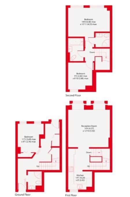 Modern 3 Bedroom, 3 Bathroom, Parking, River View Appartamento *
